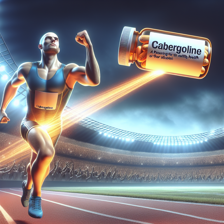 Cabergolina: un farmaco promettente per la salute degli sportivi