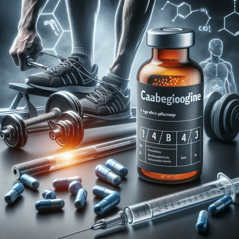 Cabergolina: un'alternativa legale per migliorare le performance atletiche