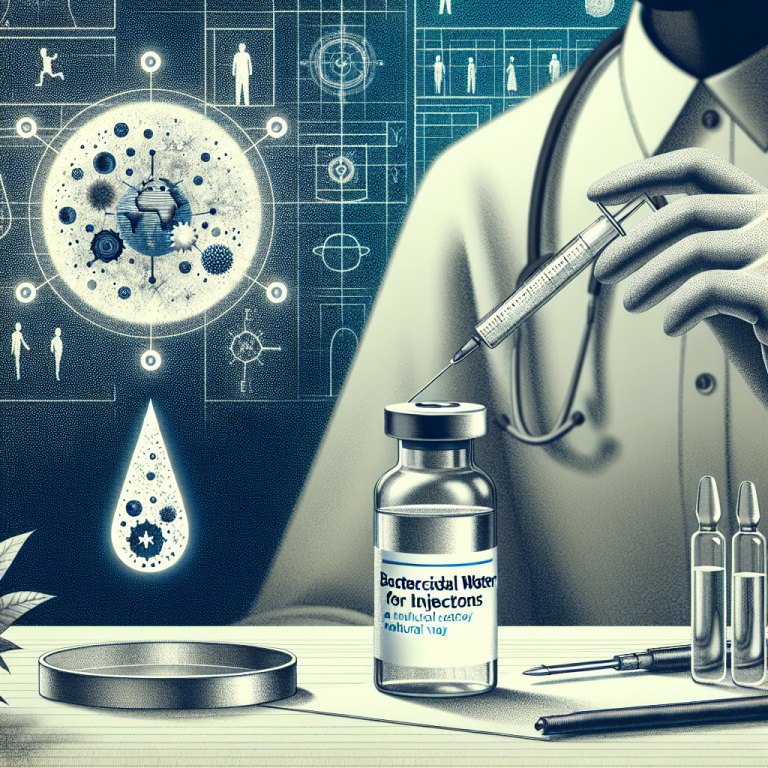 Acqua battericida per iniezioni: un modo naturale per migliorare la ripresa muscolare